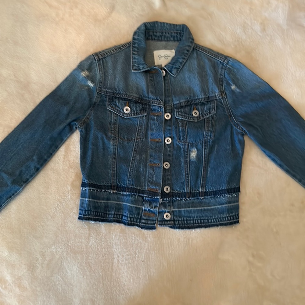 JESSICA SIMPSON BLUE JEAN JACKET